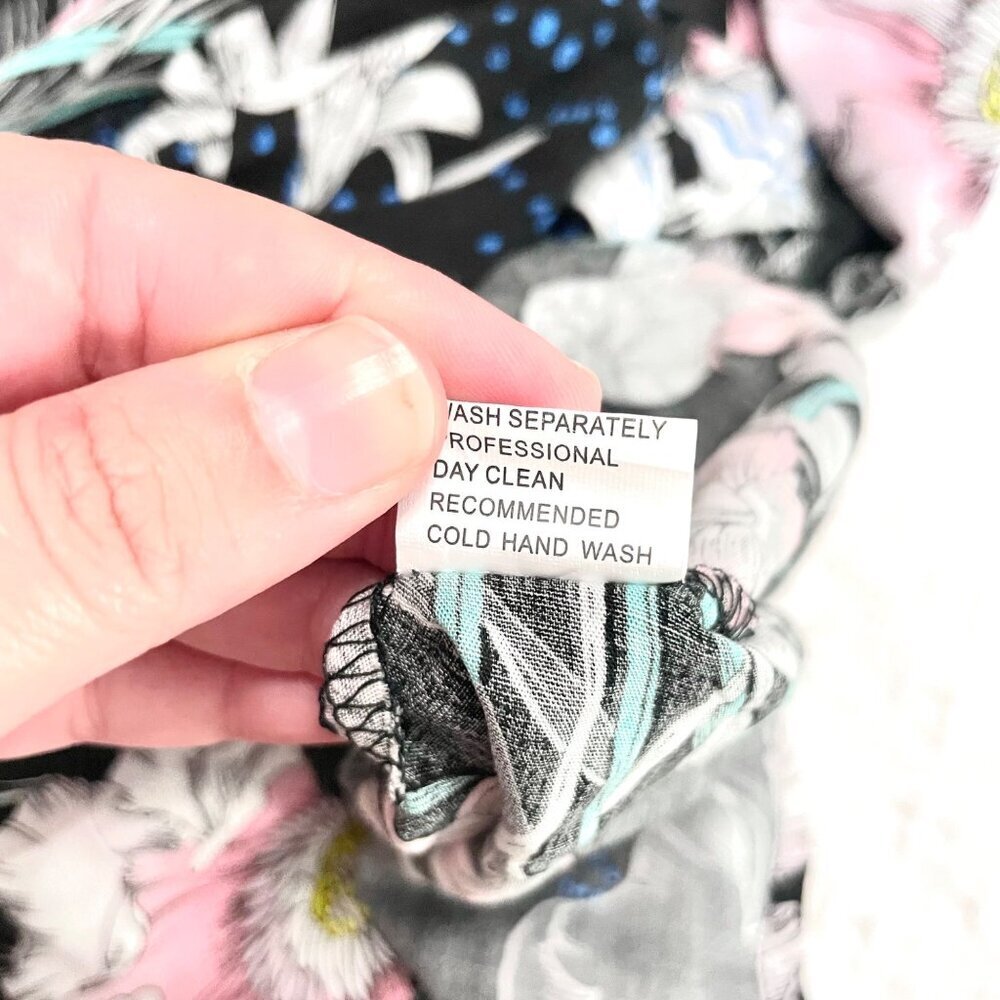 NWT Jaase Endless Summer Secret Garden Bohemian Floral Mini Dress Size S - Picture 8 of 8